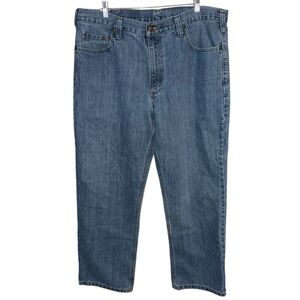 Mens Carhartt jeans size 38 x 30 Relaxed Fit workwear streetwear